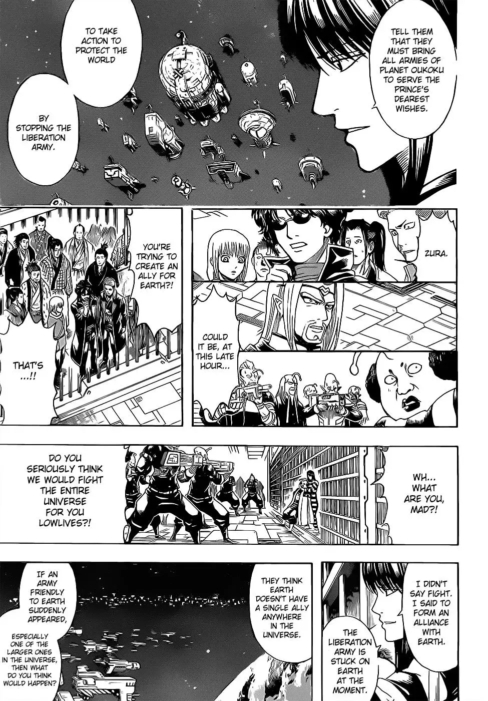 Gin Tama Chapter 613 page 9 - 