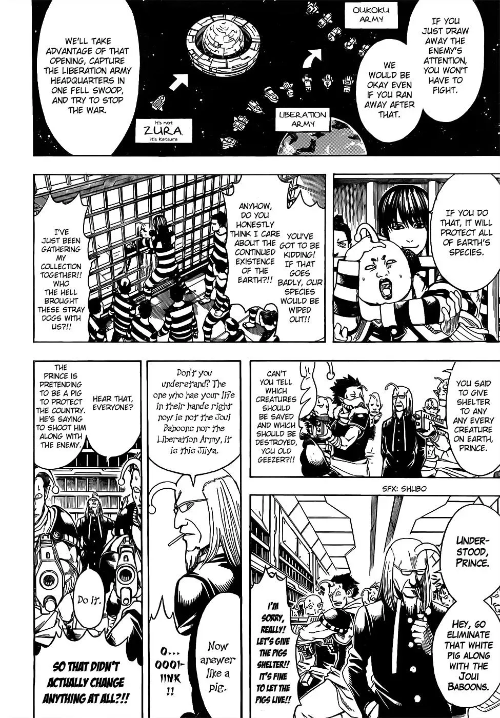 Gin Tama Chapter 613 page 10 - 