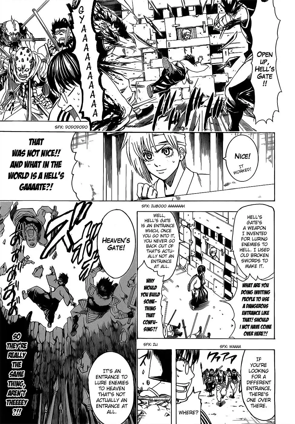 Gin Tama Chapter 615 page 9 - 