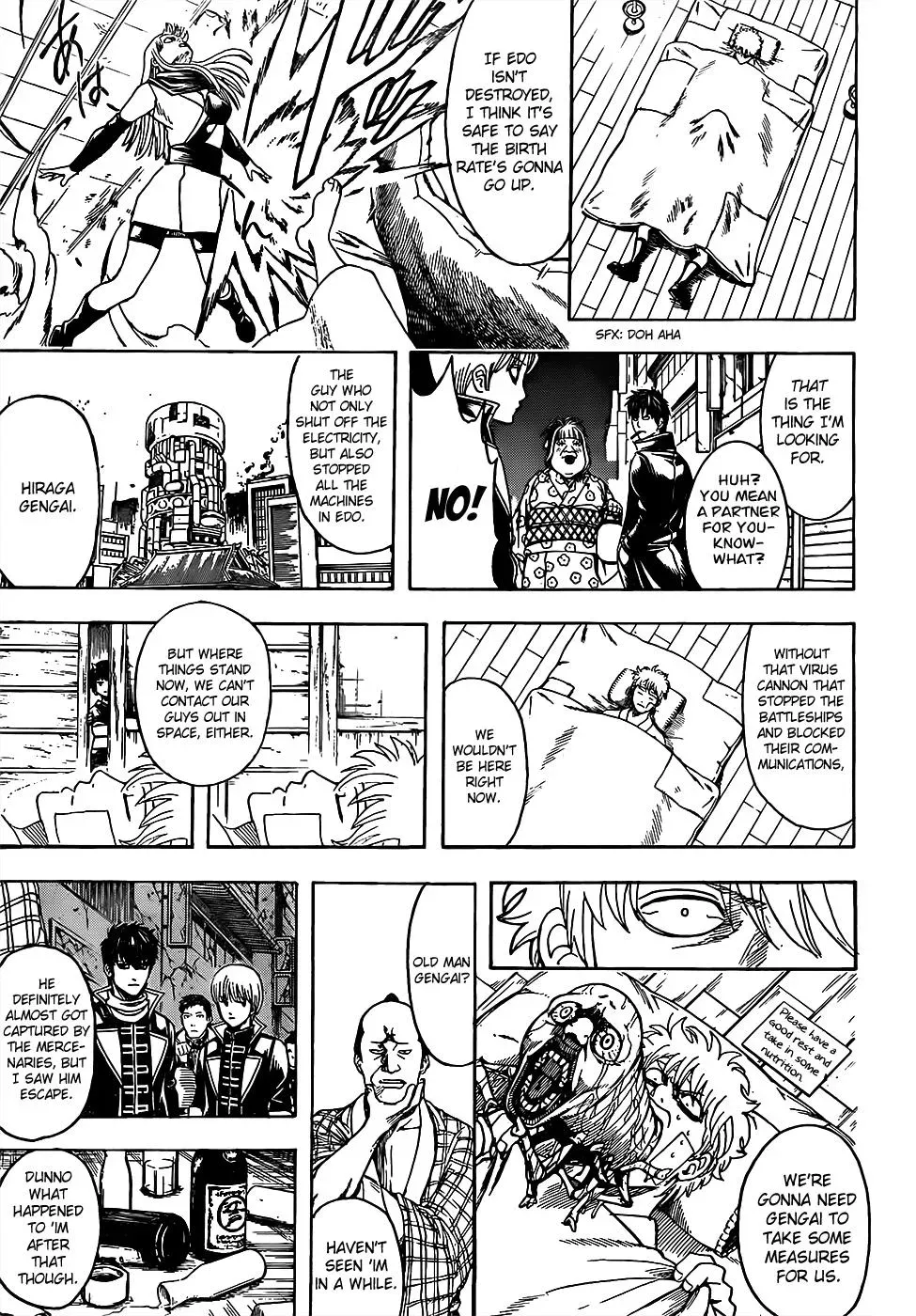 Gin Tama Chapter 628 page 17 - 