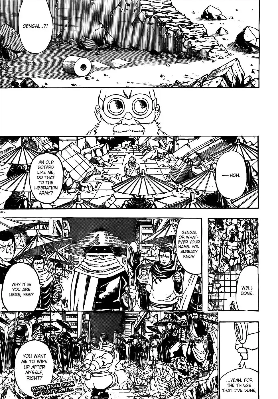 Gin Tama Chapter 628 page 19 - 