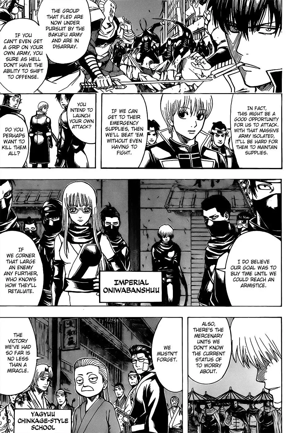 Gin Tama Chapter 628 page 3 - 