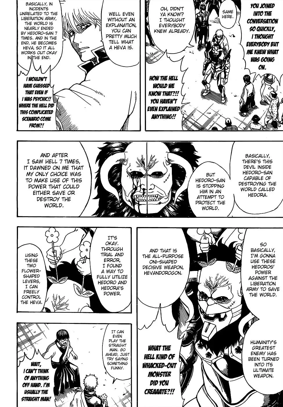 Gin Tama Chapter 628 page 8 - 