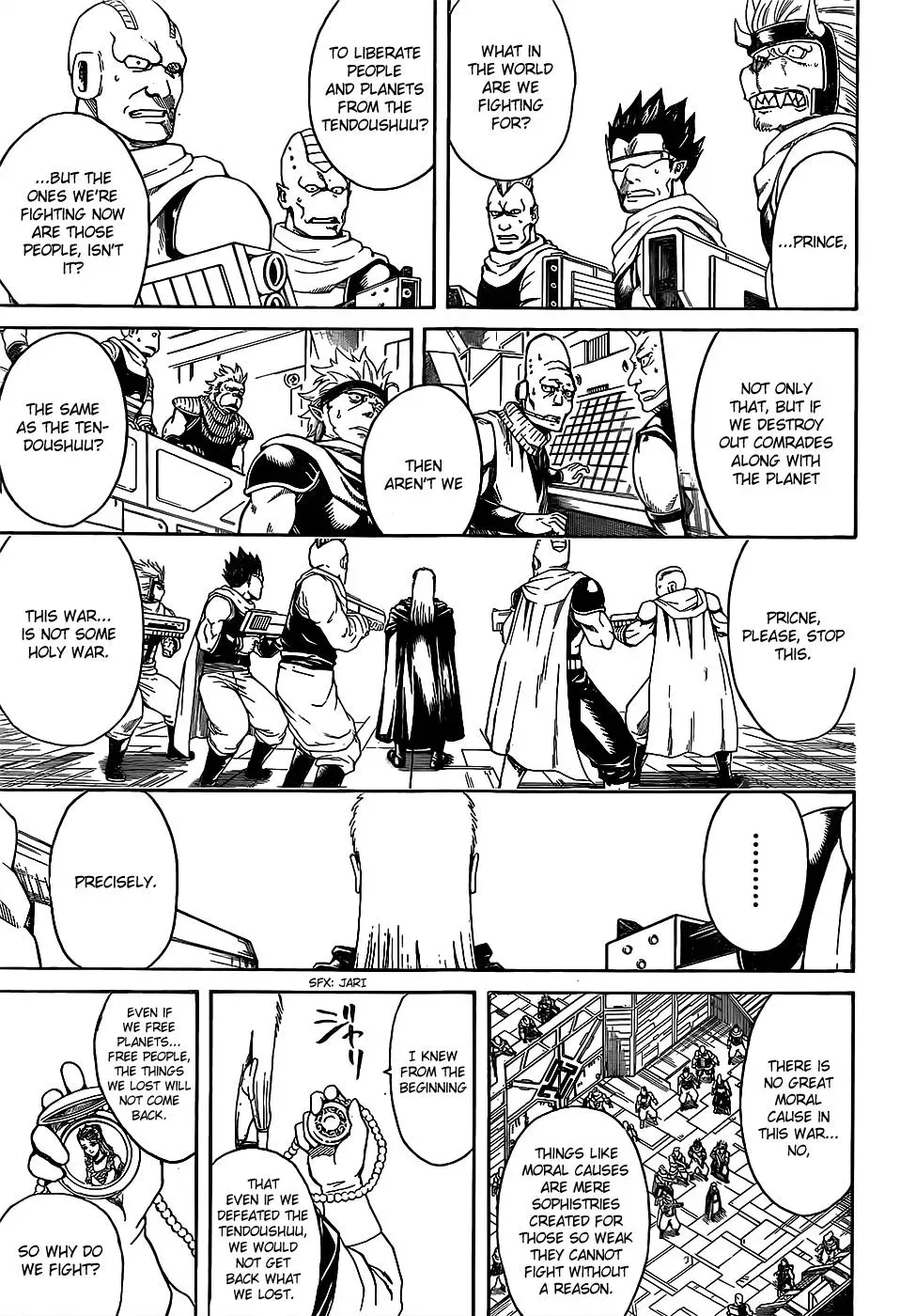 Gin Tama Chapter 630 page 9 - 