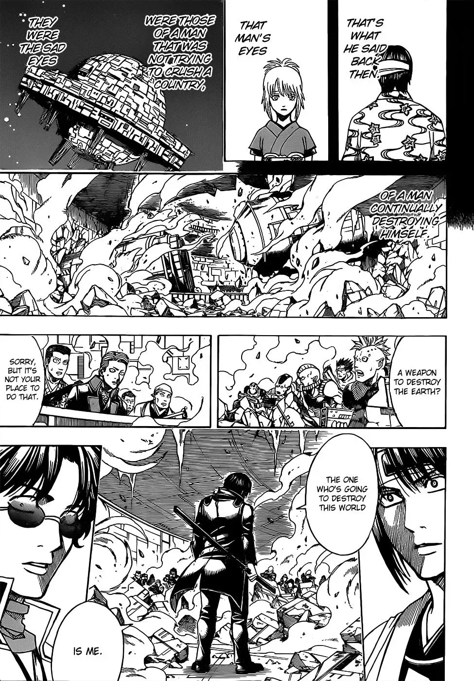 Gin Tama Chapter 632 page 3 - 