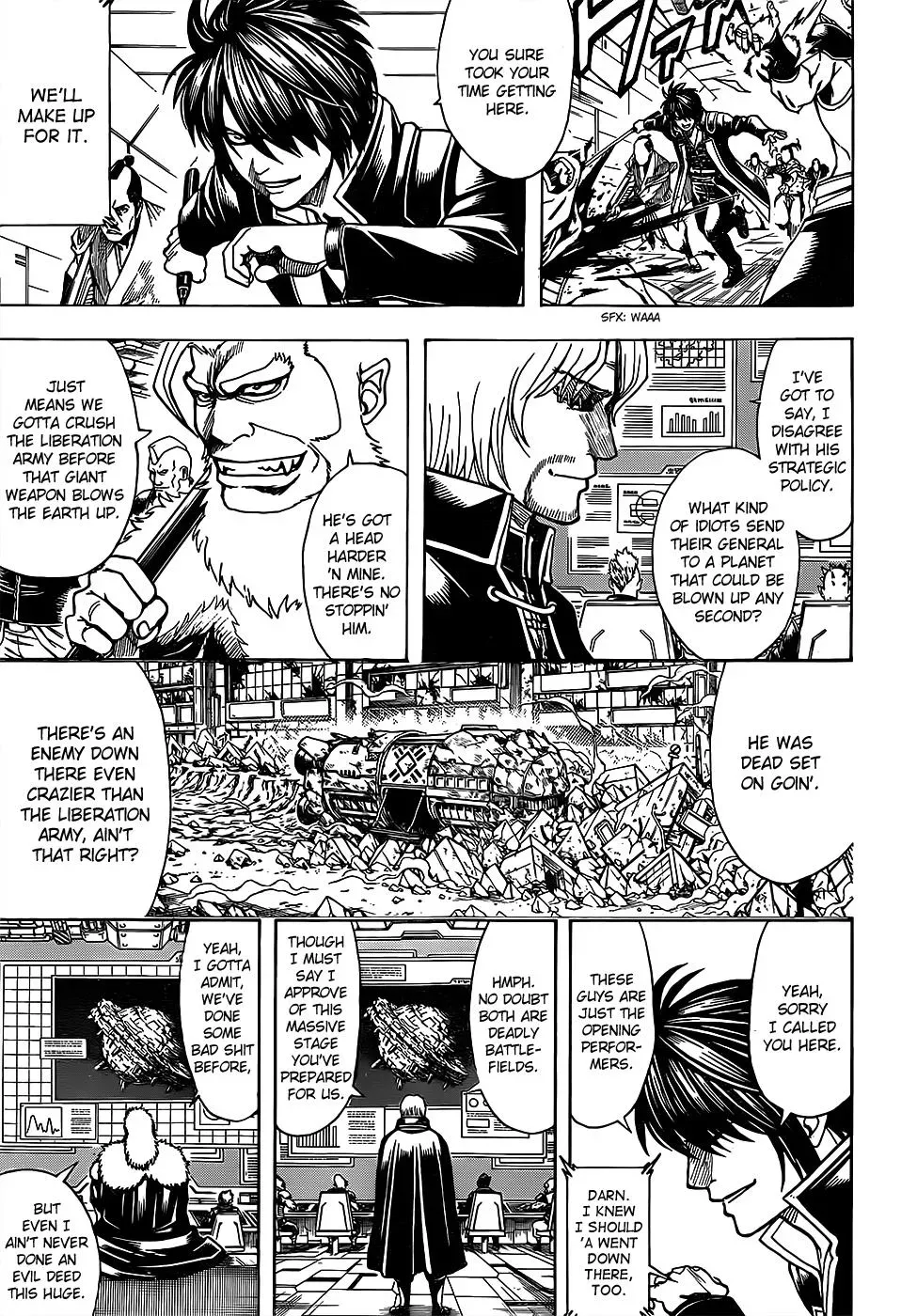 Gin Tama Chapter 635 page 8 - 
