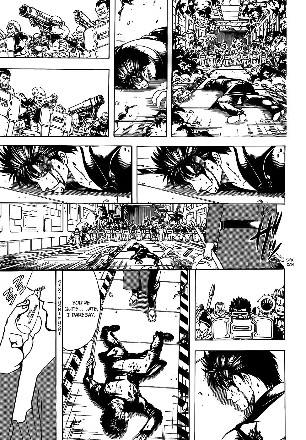 Gin Tama Chapter 642 page 9 - 