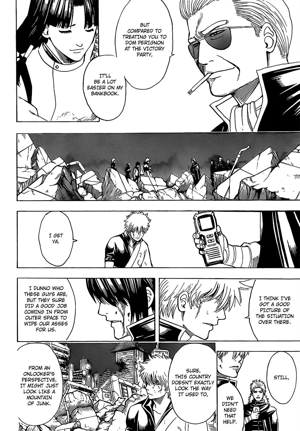 Gin Tama Chapter 650 page 14 - 