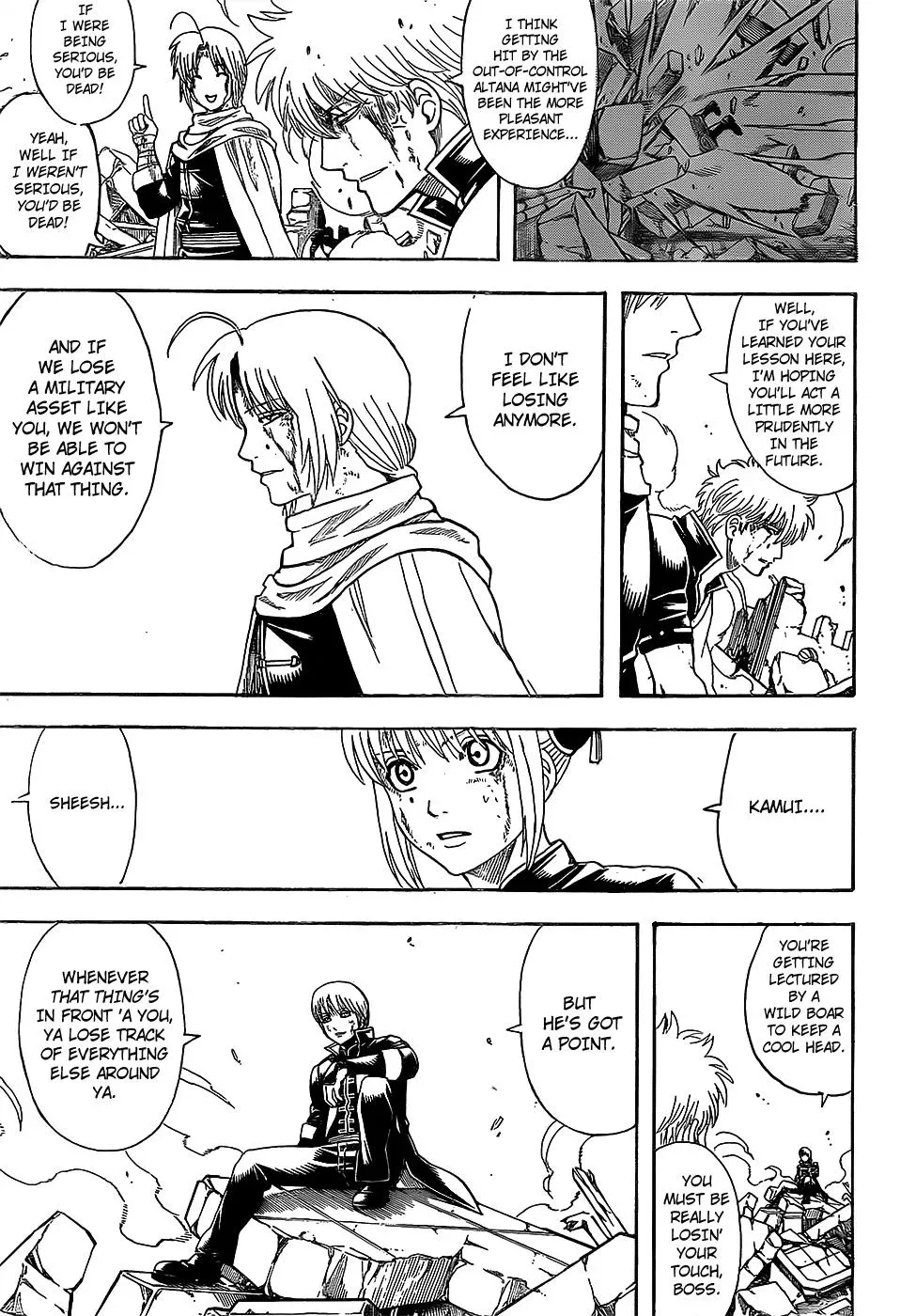Gin Tama Chapter 650 page 3 - 