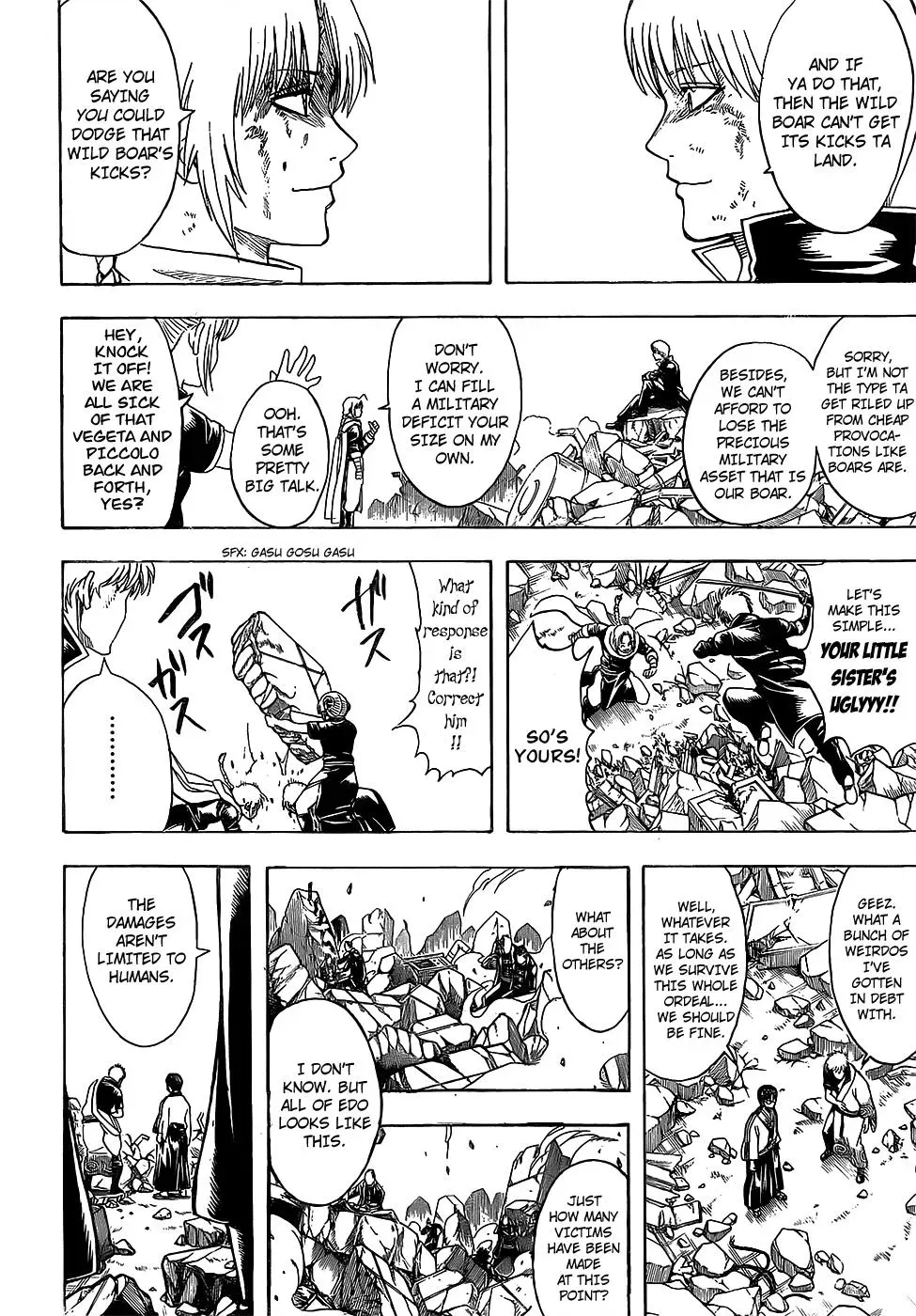 Gin Tama Chapter 650 page 4 - 