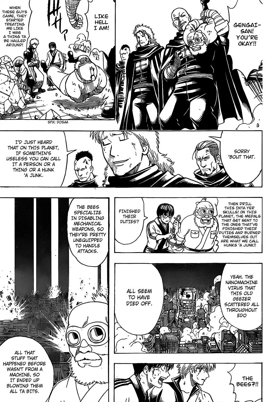 Gin Tama Chapter 650 page 5 - 