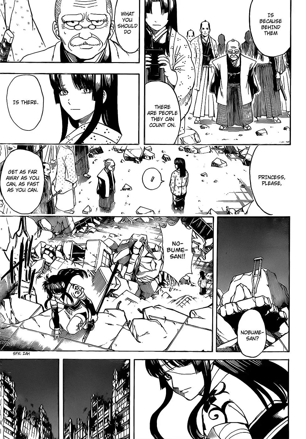 Gin Tama Chapter 651 page 9 - 