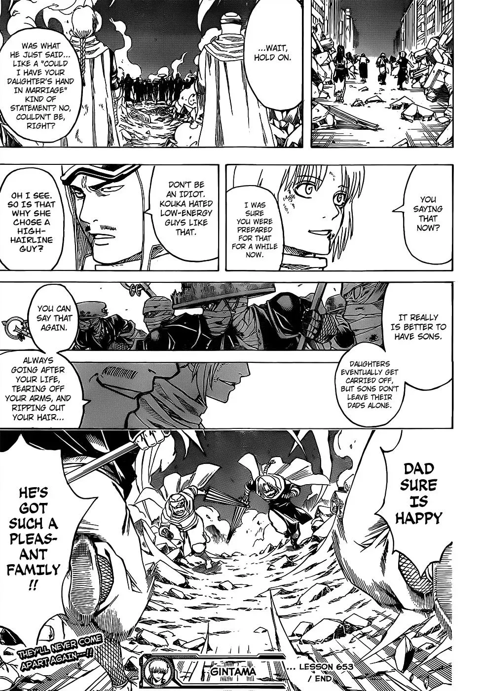 Gin Tama Chapter 653 page 19 - 