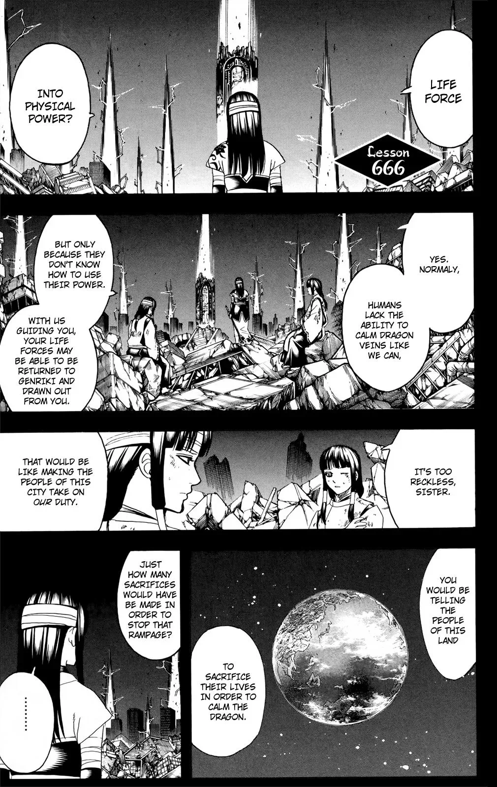 Gin Tama Chapter 666 page 10 - 