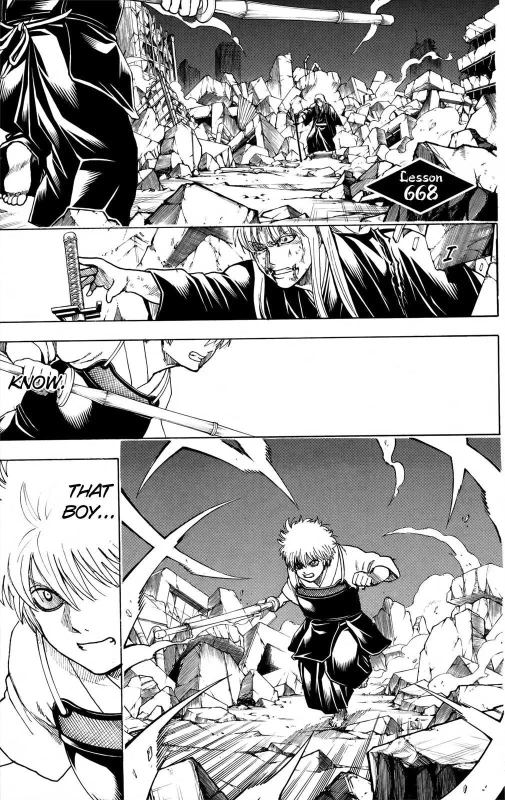 Gin Tama Chapter 668 page 1 - 