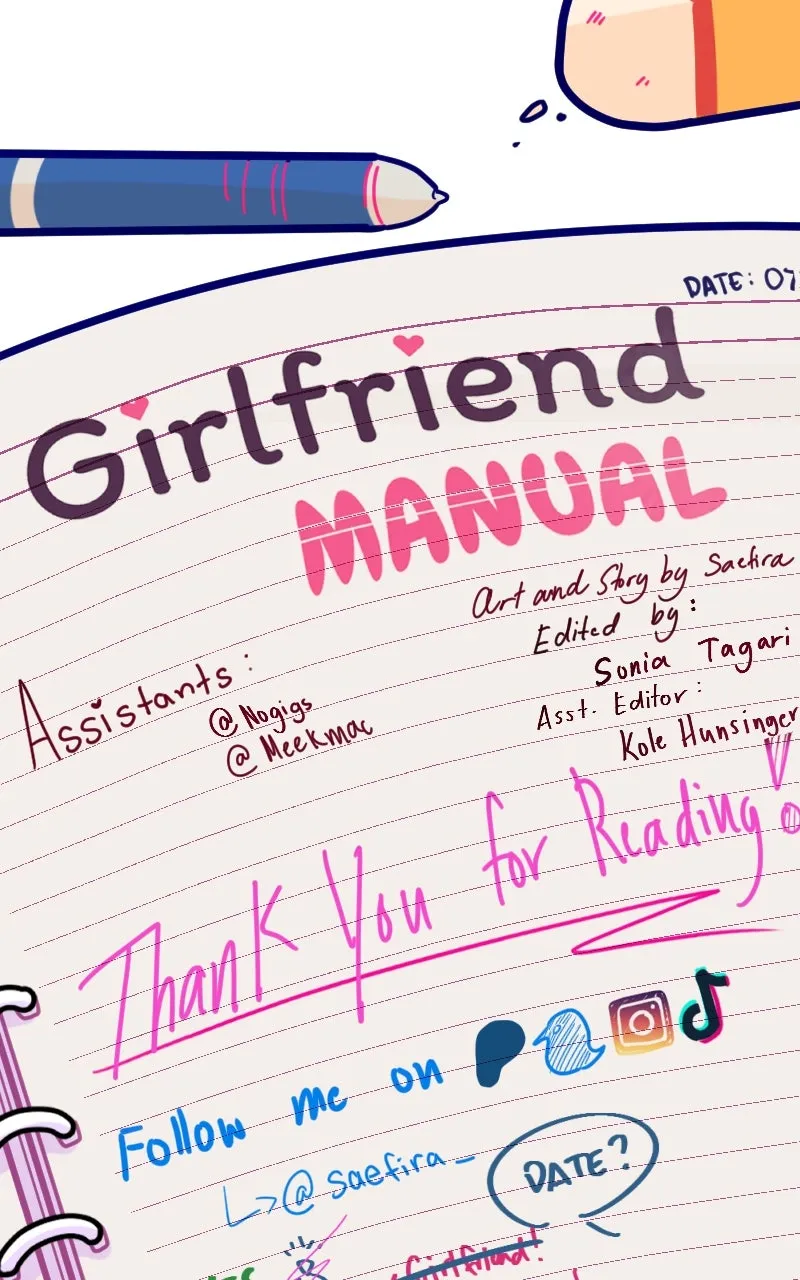 Girlfriend Manual Chapter 56 page 33 - 