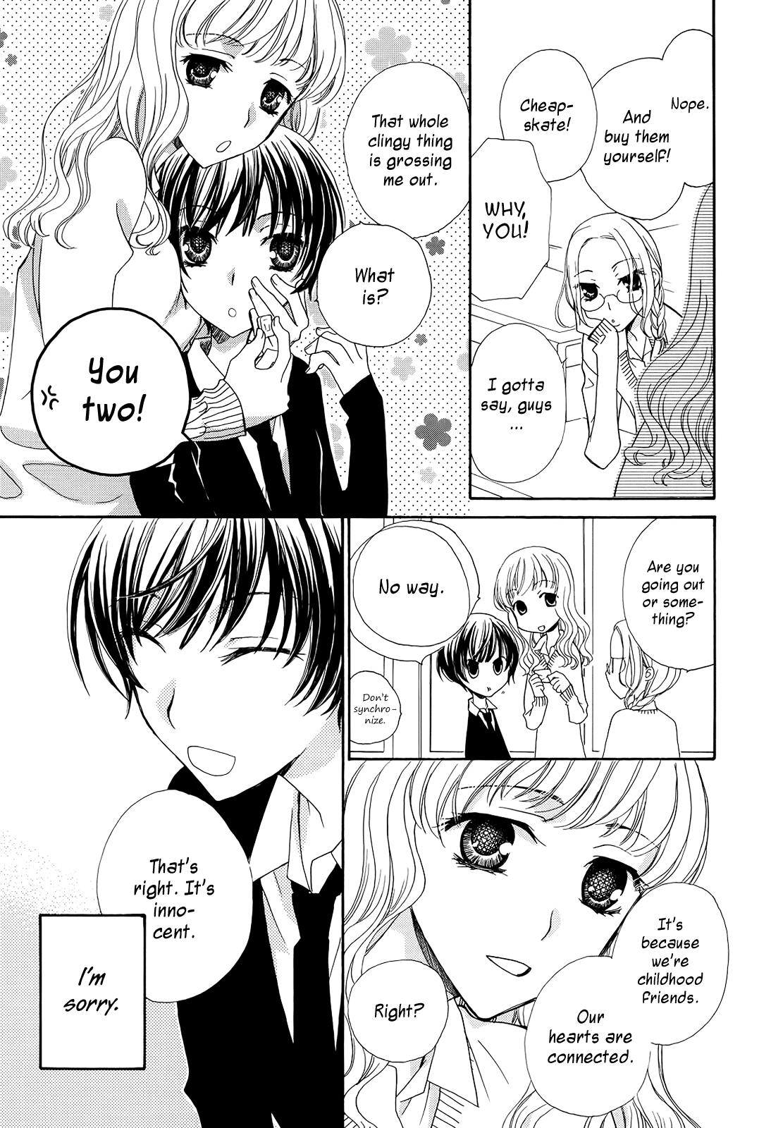 Girls Love Chapter 3 page 3 - 