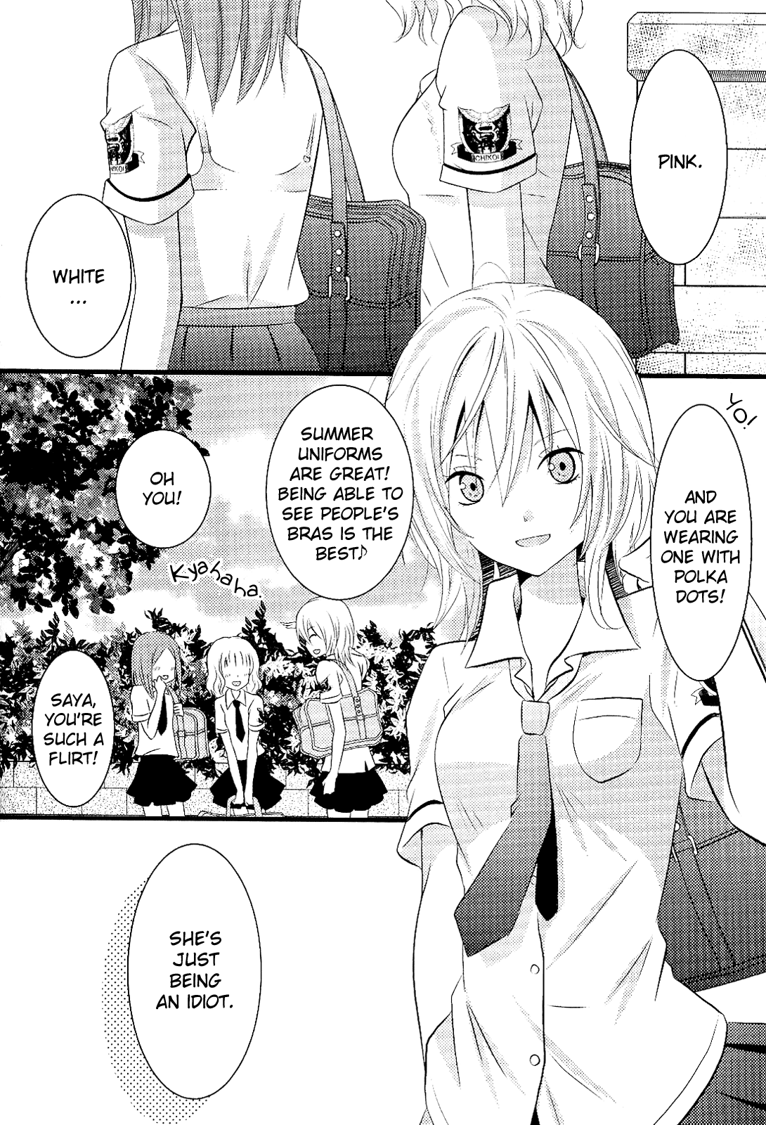 Girls Love Chapter 4 page 3 - 