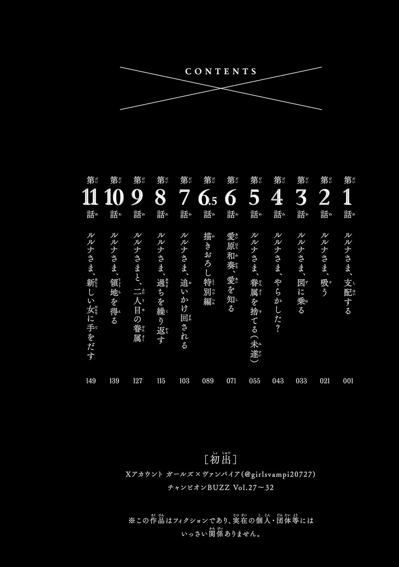 Girls x Vampire (Pre-serialization) Chapter 11.5 page 2 - 