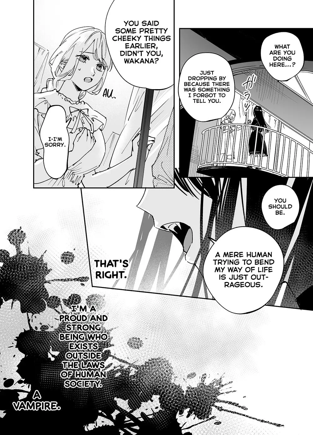 Girls x Vampire (Pre-serialization) Chapter 18.2 page 2 - 