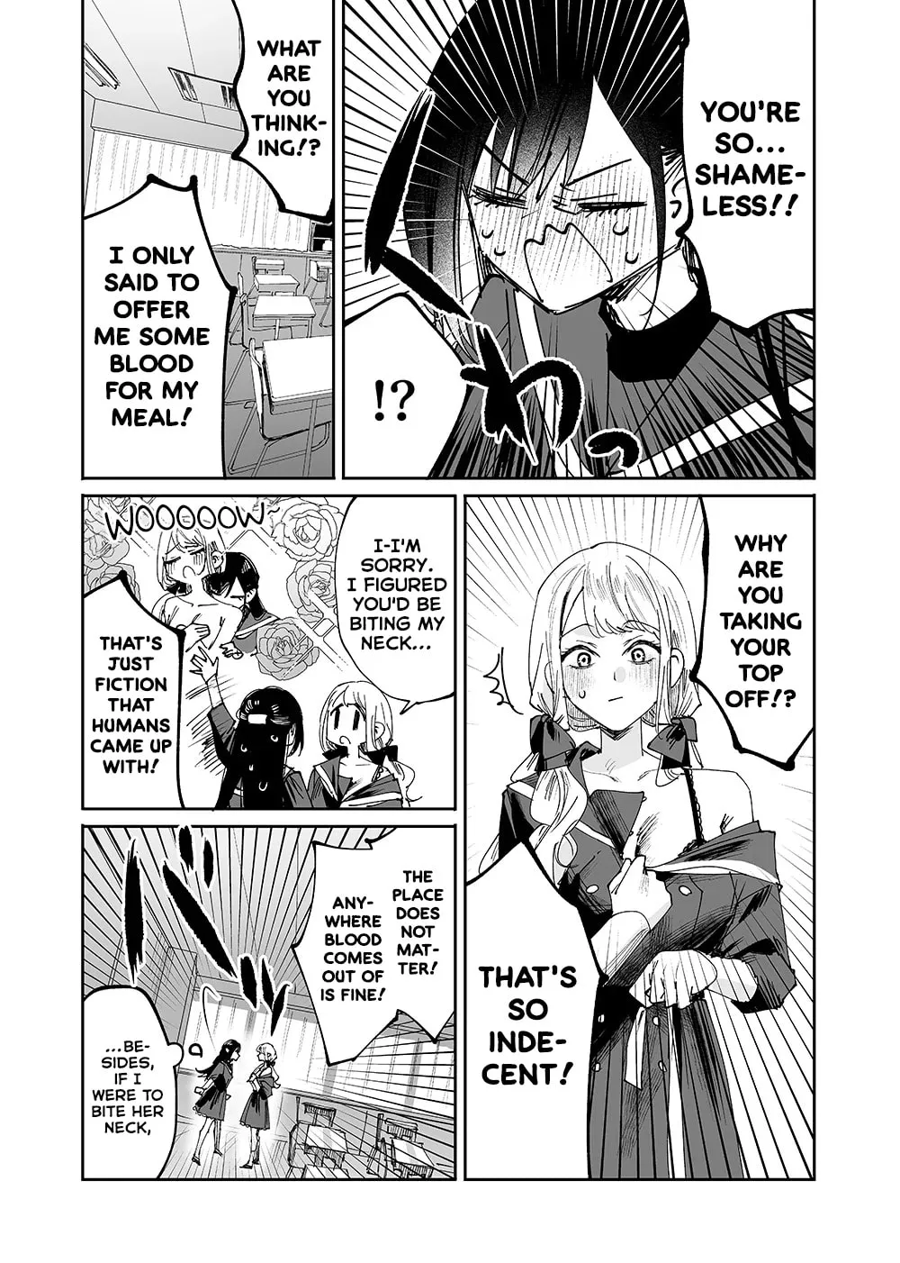 Girls x Vampire (Pre-serialization) Chapter 2 page 4 - 