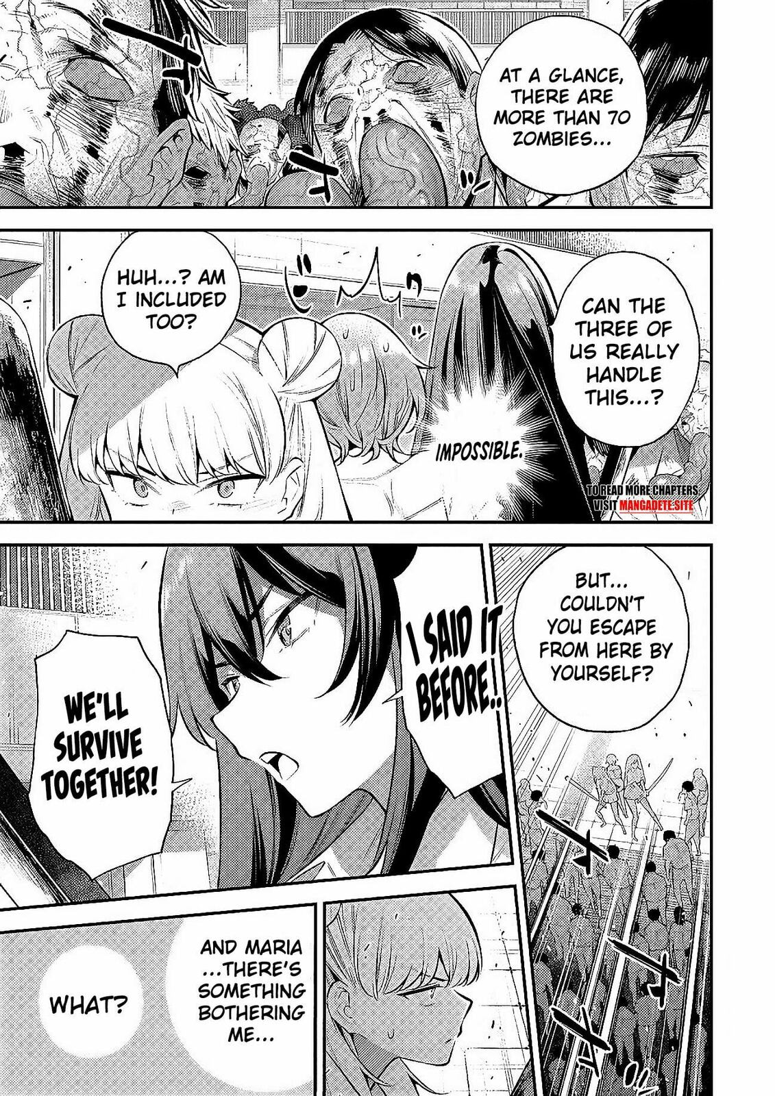 Girls Zombie Party Chapter 2.1 page 7 - 
