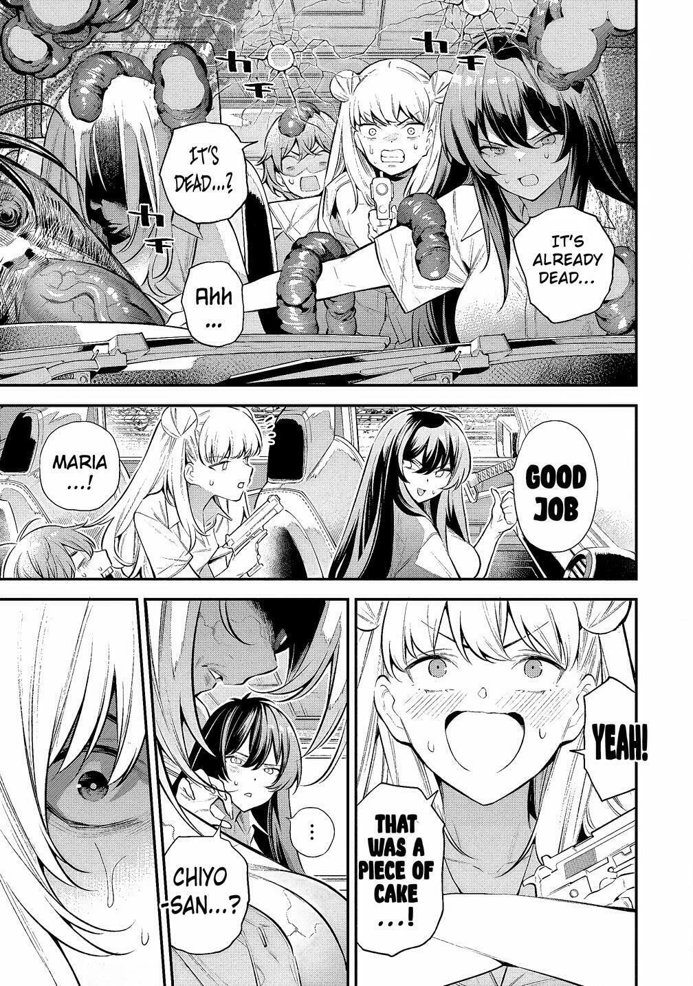 Girls Zombie Party Chapter 3.1 page 12 - 