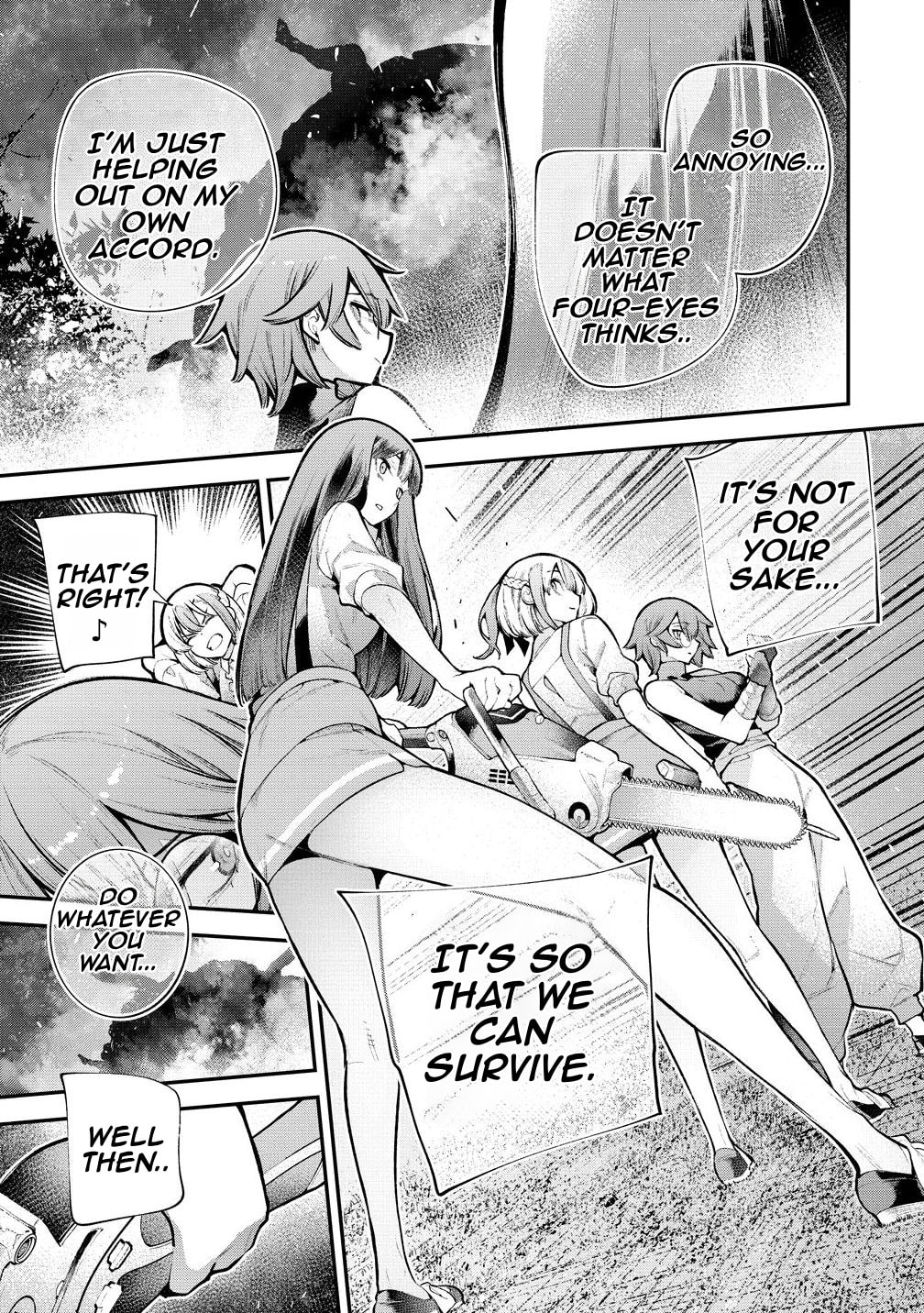 Girls Zombie Party Chapter 35 page 11 - 