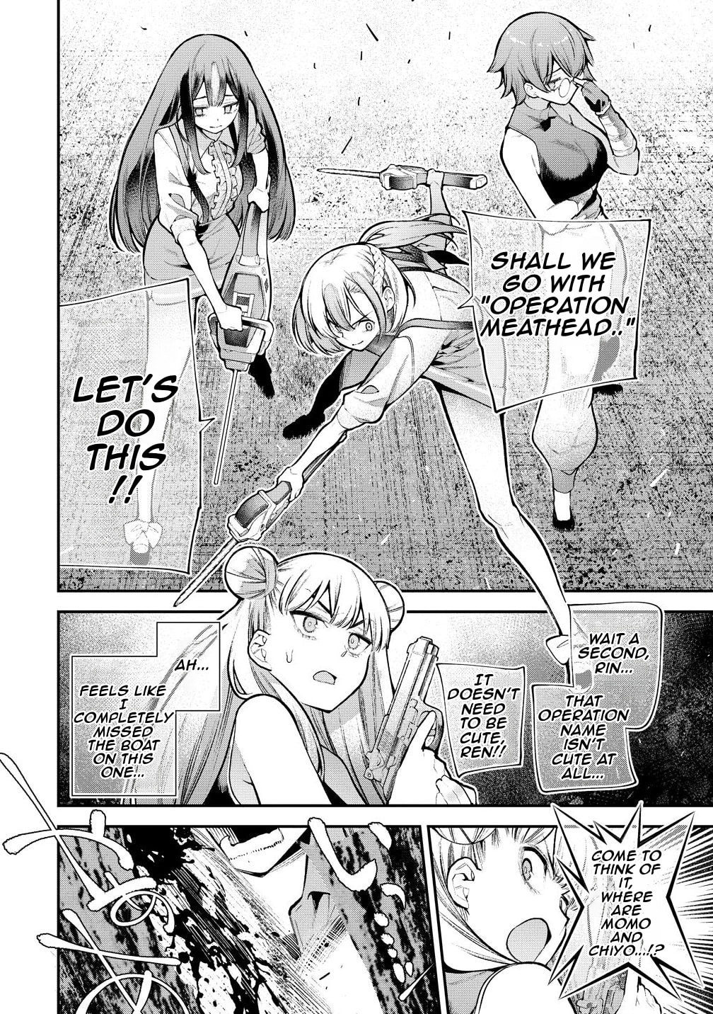Girls Zombie Party Chapter 35 page 12 - 