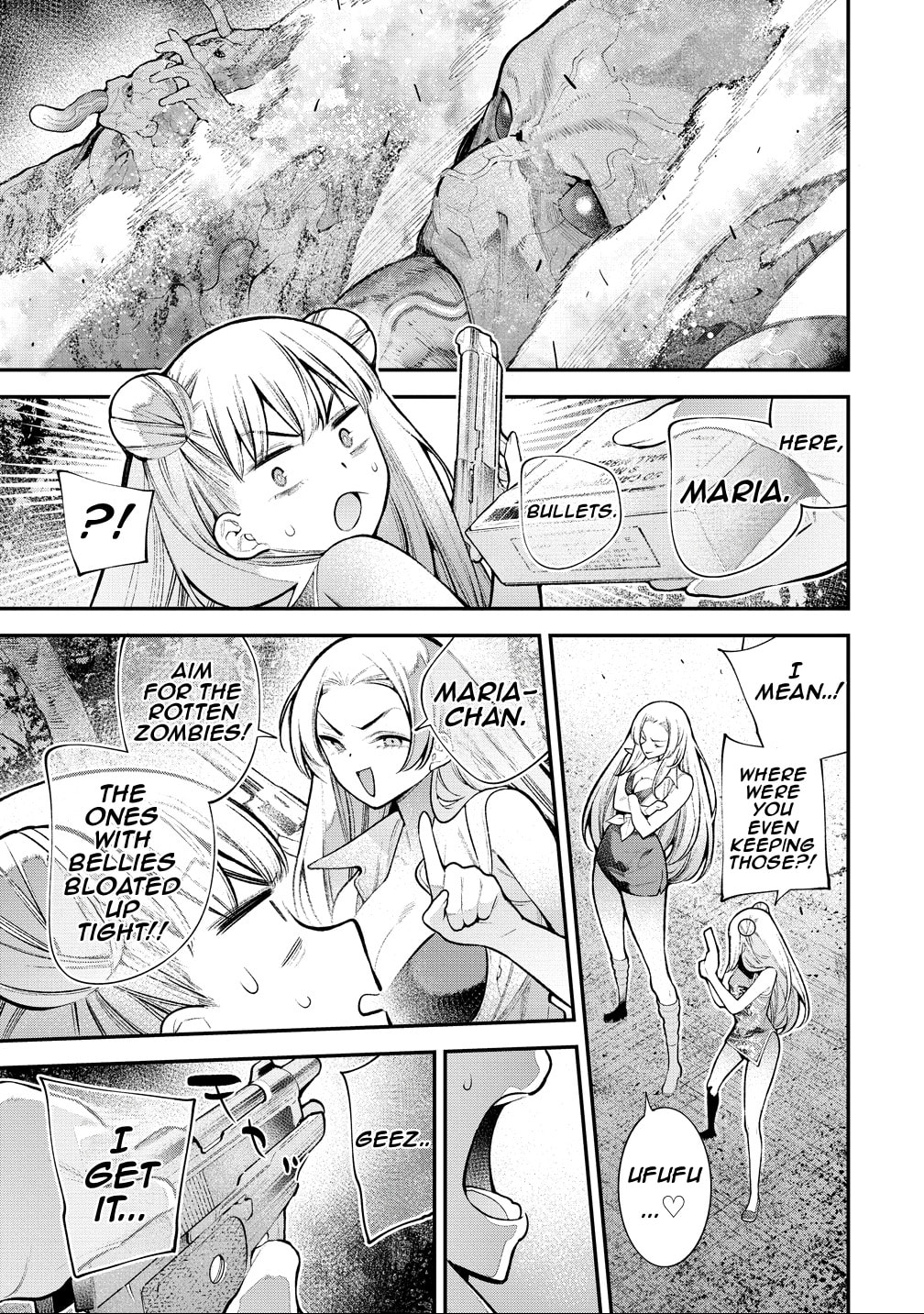 Girls Zombie Party Chapter 39 page 13 - 