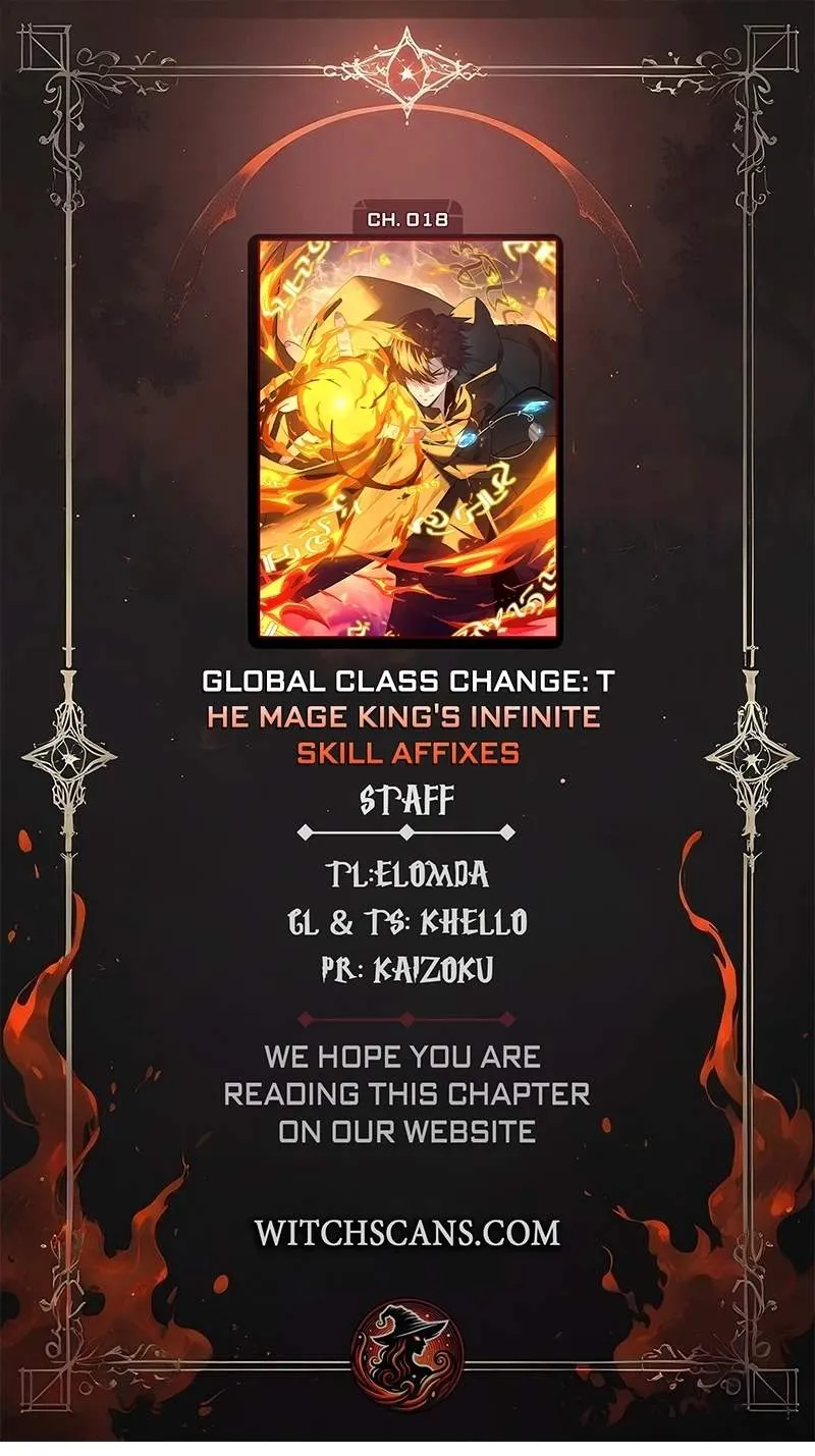 Global Class Transition: The Magic King's Skills Have Infinite Affixes Chapter 18 page 1 - 