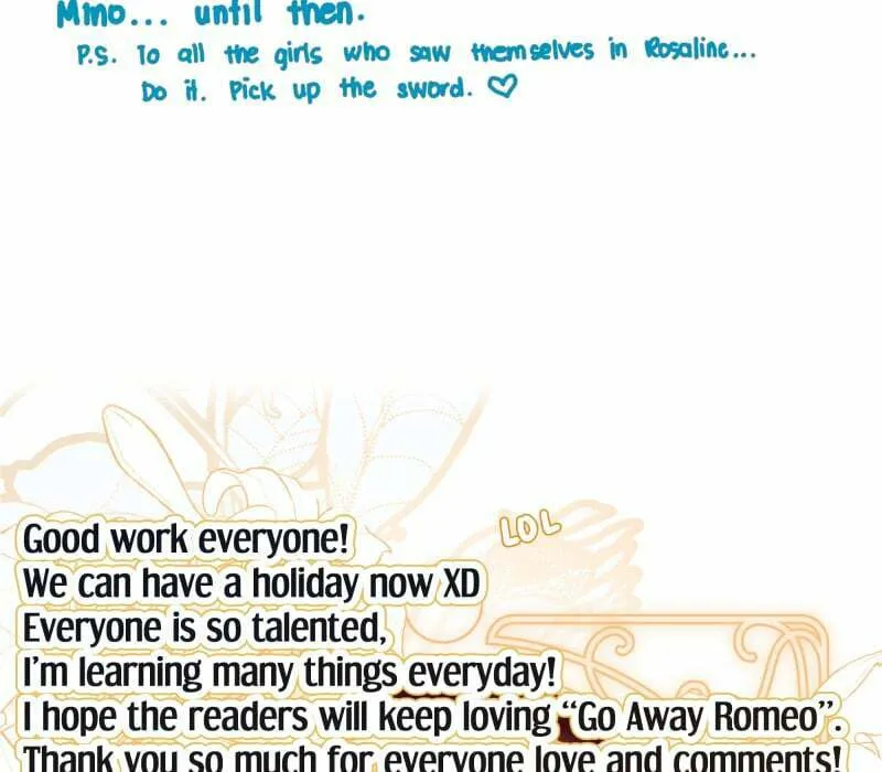 Go Away Romeo Chapter 52 page 139 - 