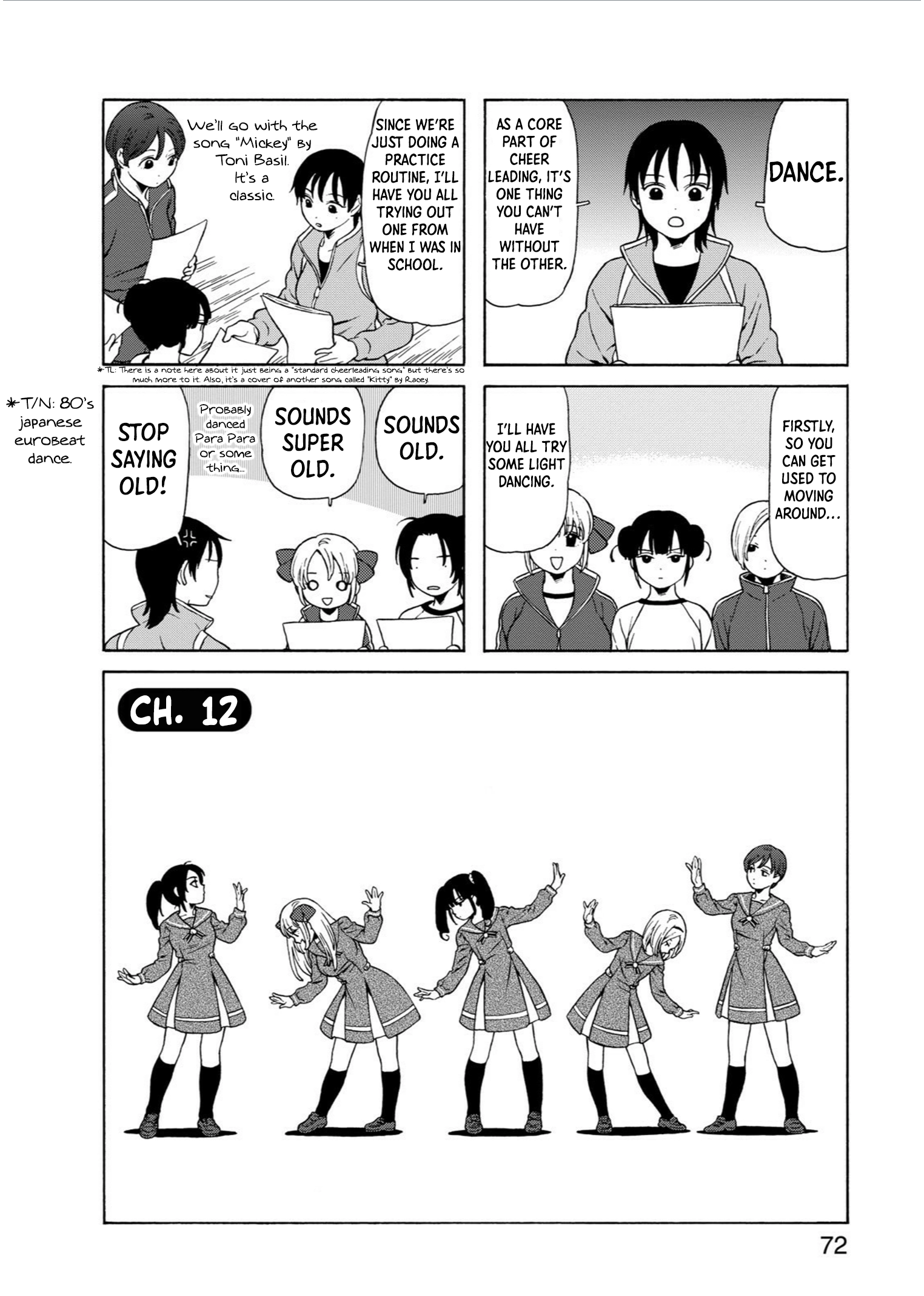 Go Go Dynamites Chapter 12 page 1 - 
