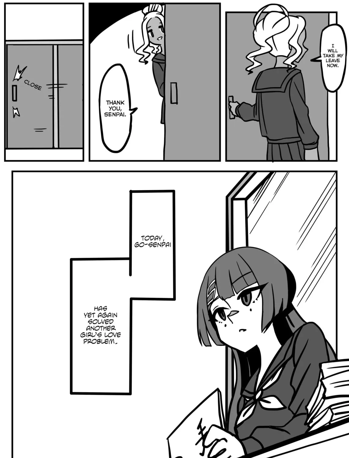 Go-senpai's Counselling Session Chapter 1 page 15 - 