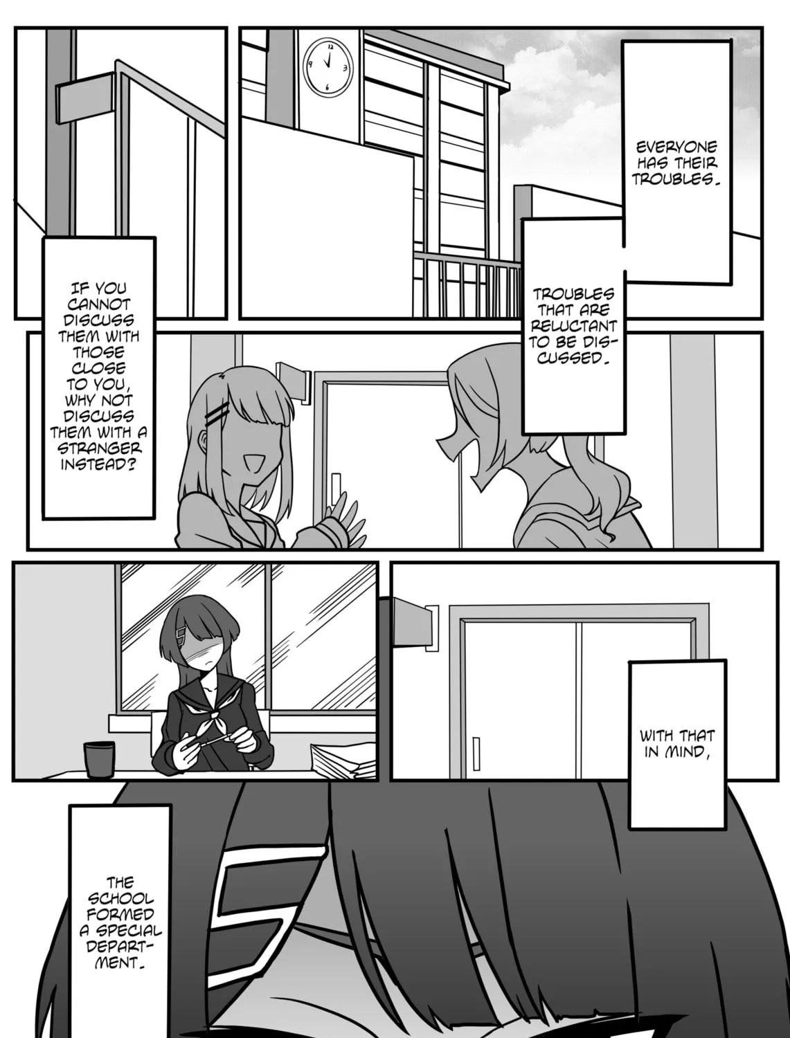 Go-senpai's Counselling Session Chapter 1 page 3 - 