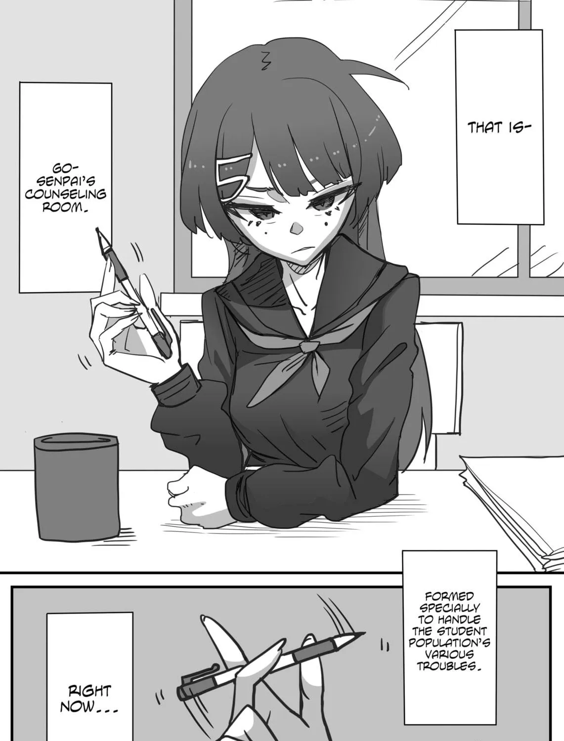 Go-senpai's Counselling Session Chapter 1 page 5 - 