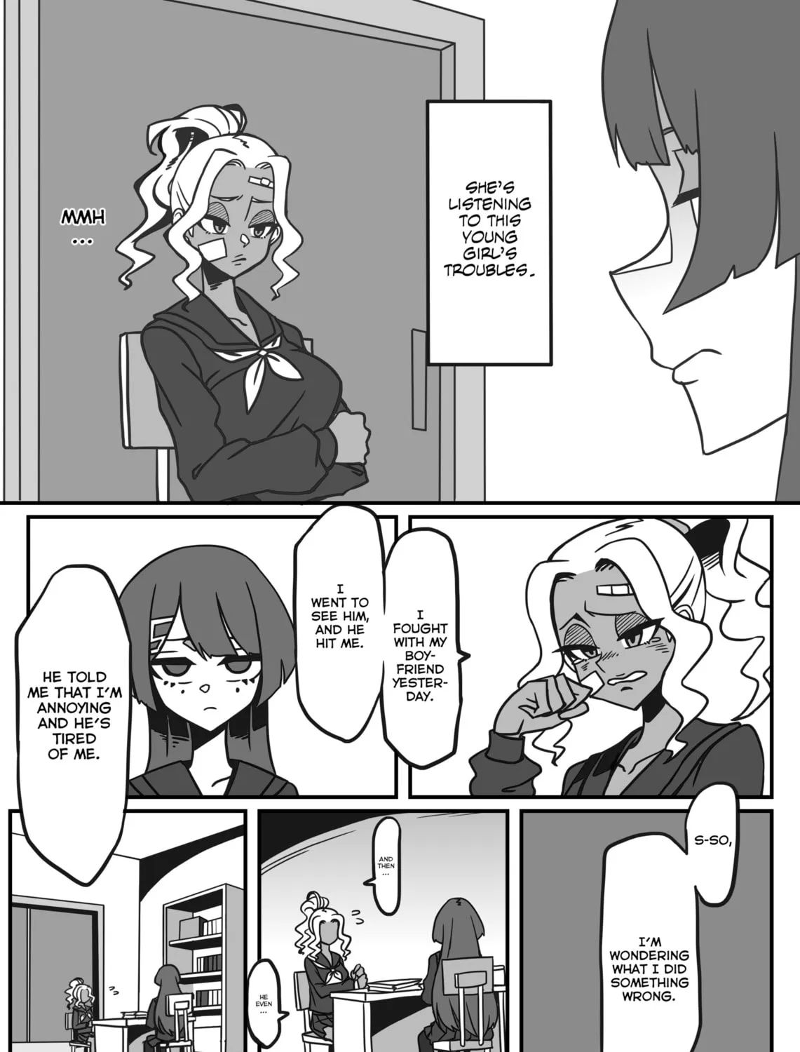 Go-senpai's Counselling Session Chapter 1 page 7 - 