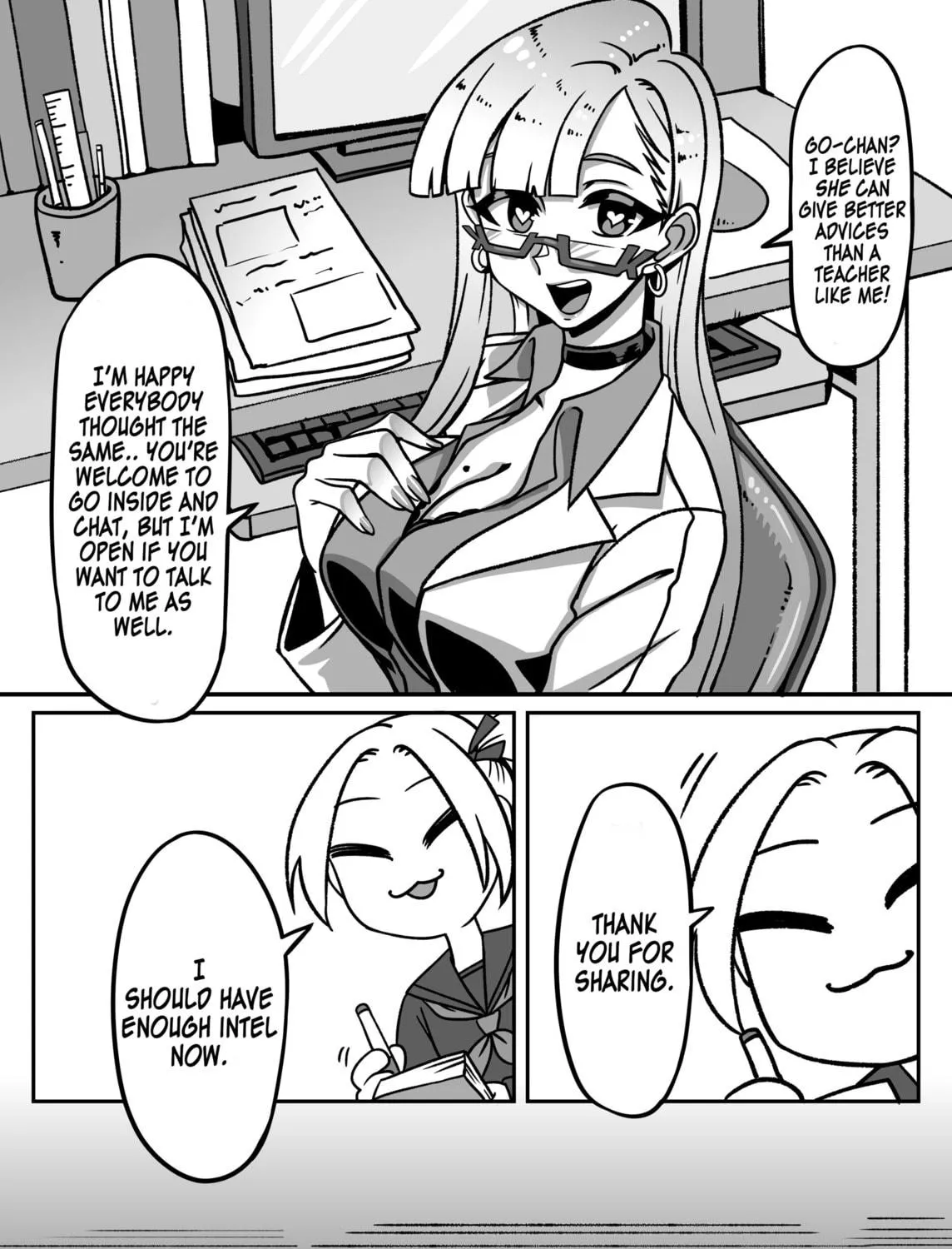 Go-senpai's Counselling Session Chapter 10 page 11 - 