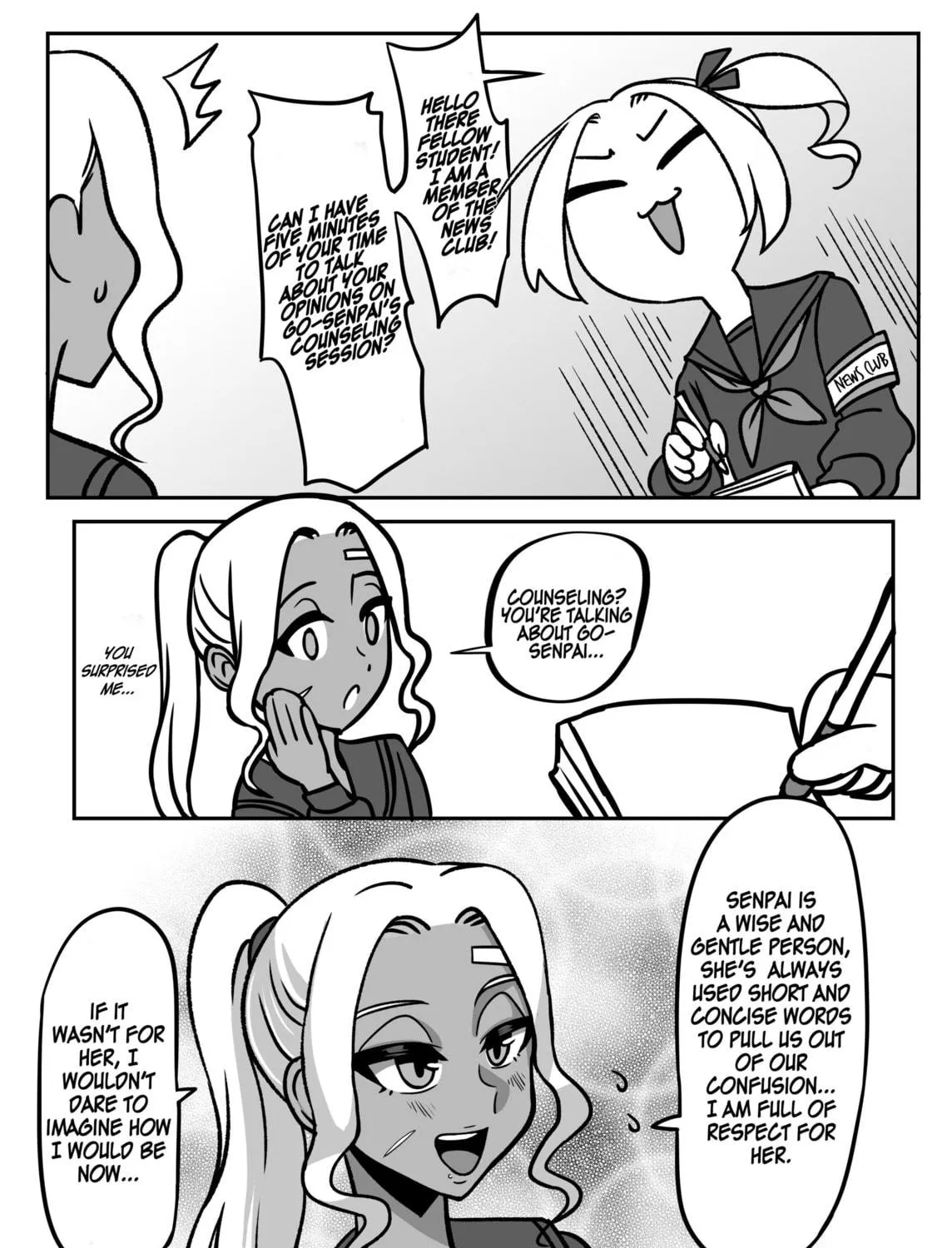 Go-senpai's Counselling Session Chapter 10 page 5 - 