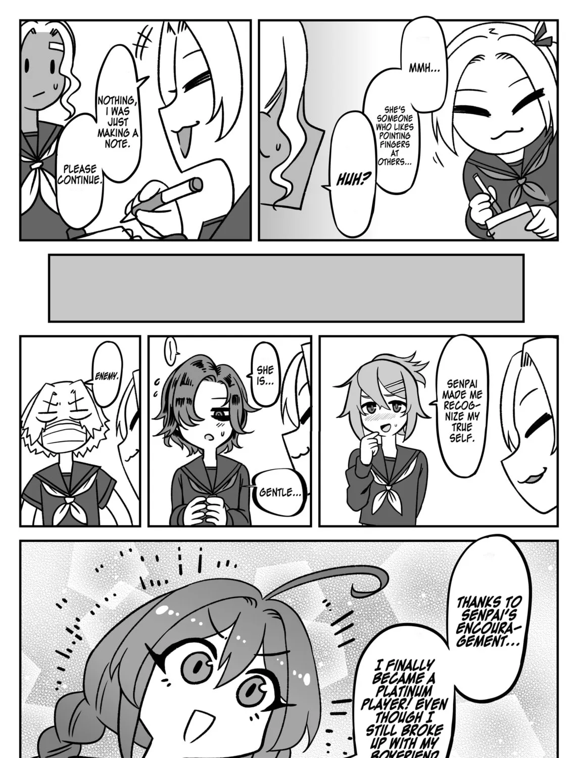 Go-senpai's Counselling Session Chapter 10 page 7 - 