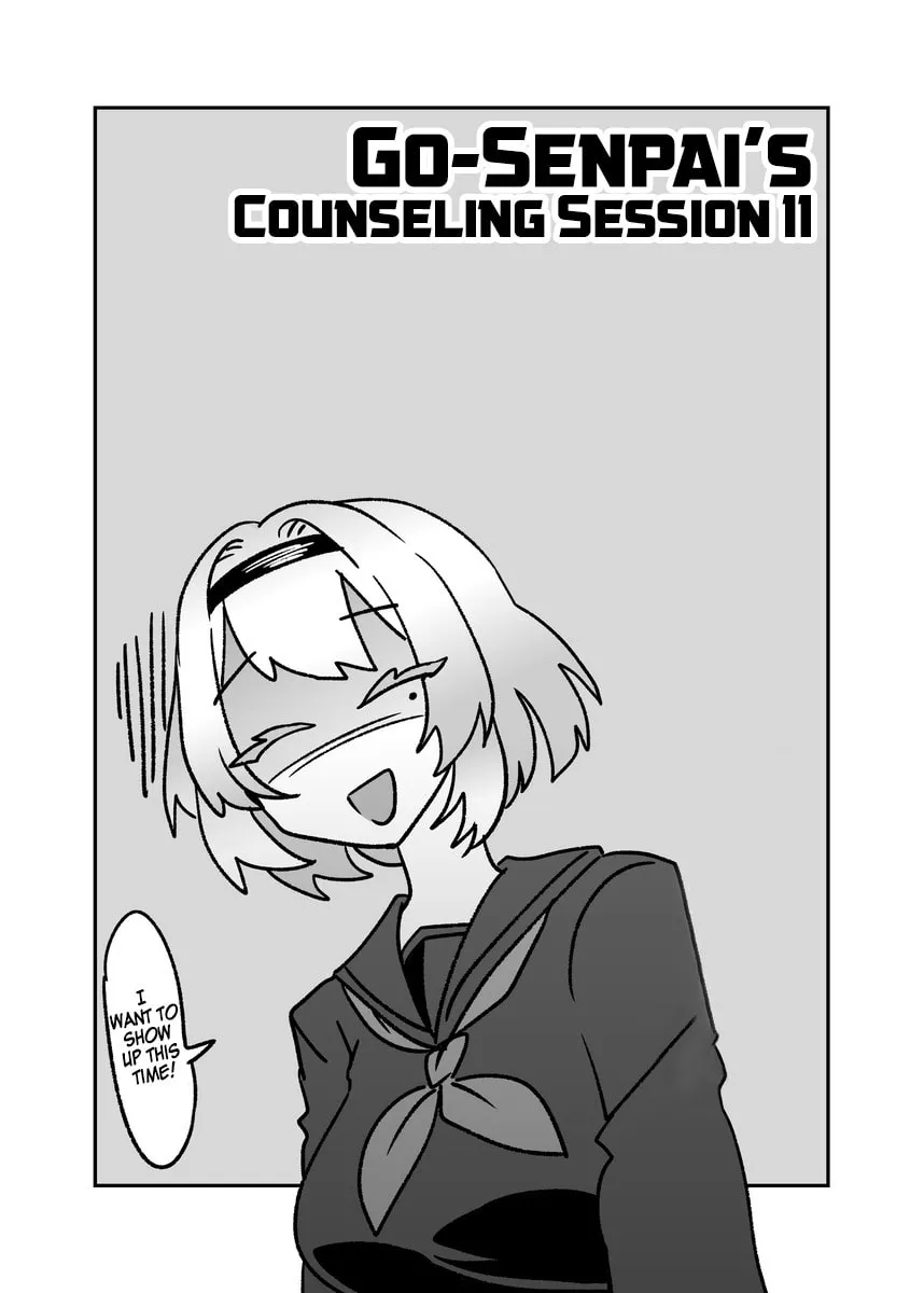 Go-senpai's Counselling Session Chapter 11 page 1 - 
