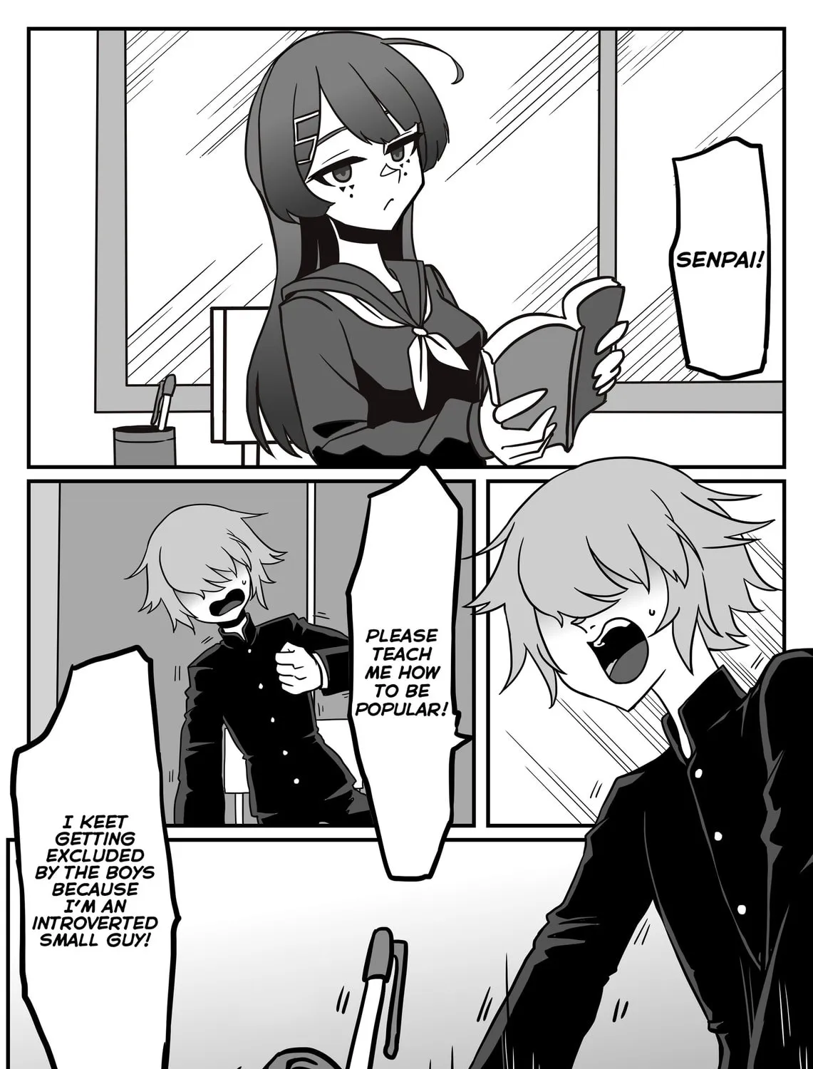 Go-senpai's Counselling Session Chapter 2 page 7 - 