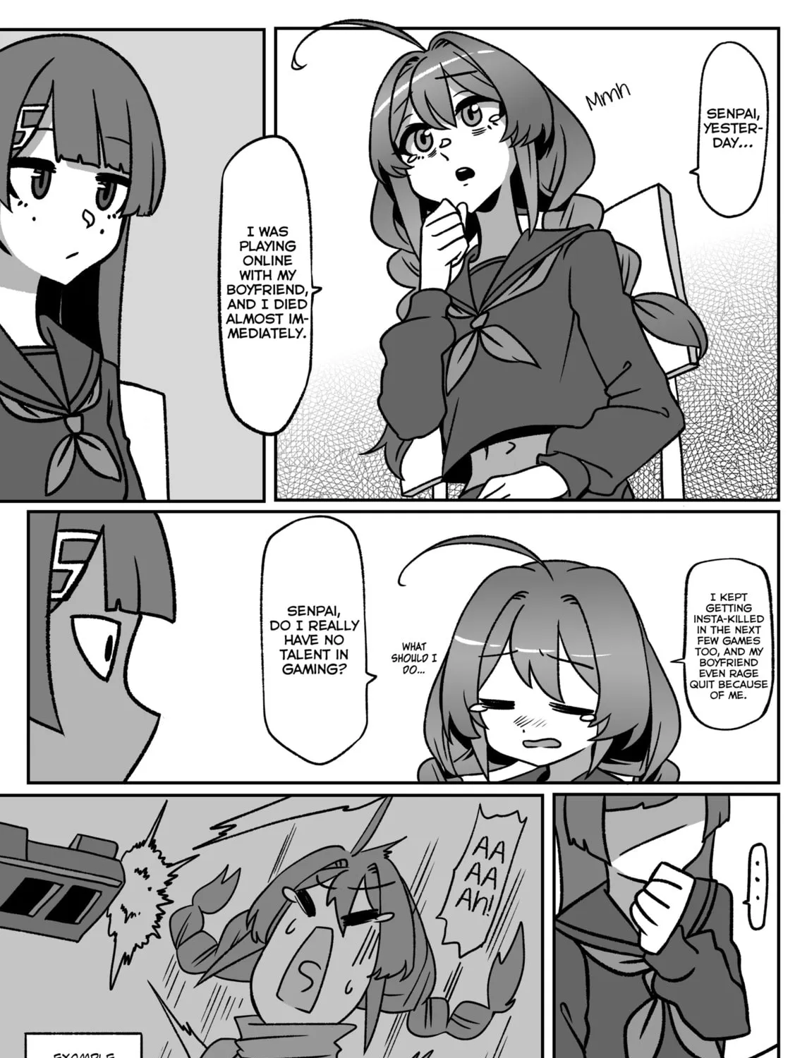 Go-senpai's Counselling Session Chapter 7 page 3 - 