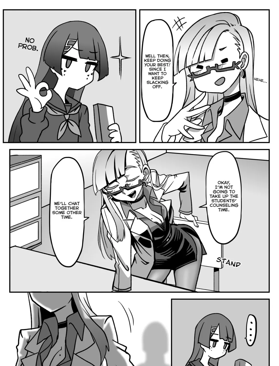 Go-senpai's Counselling Session Chapter 8 page 13 - 