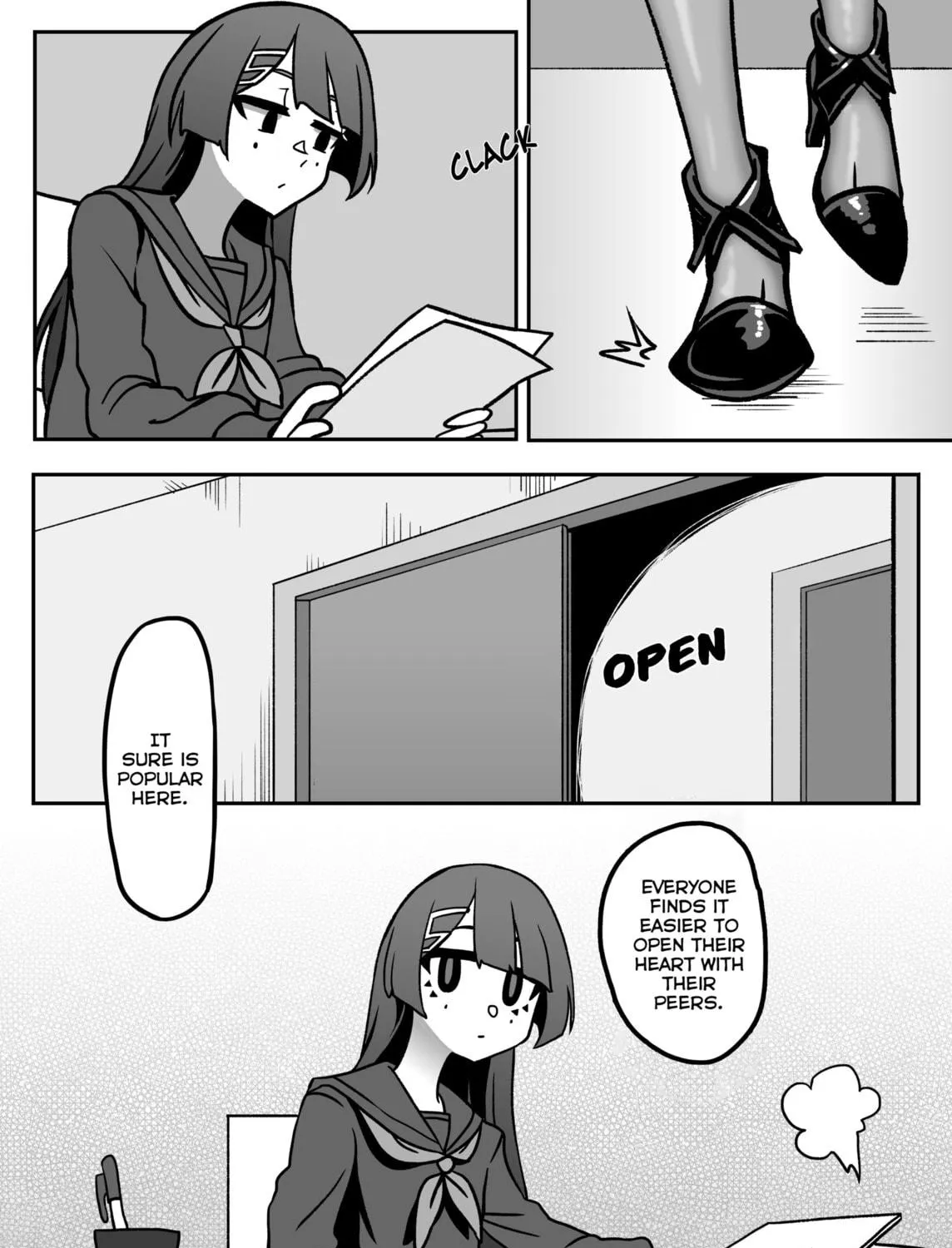 Go-senpai's Counselling Session Chapter 8 page 5 - 