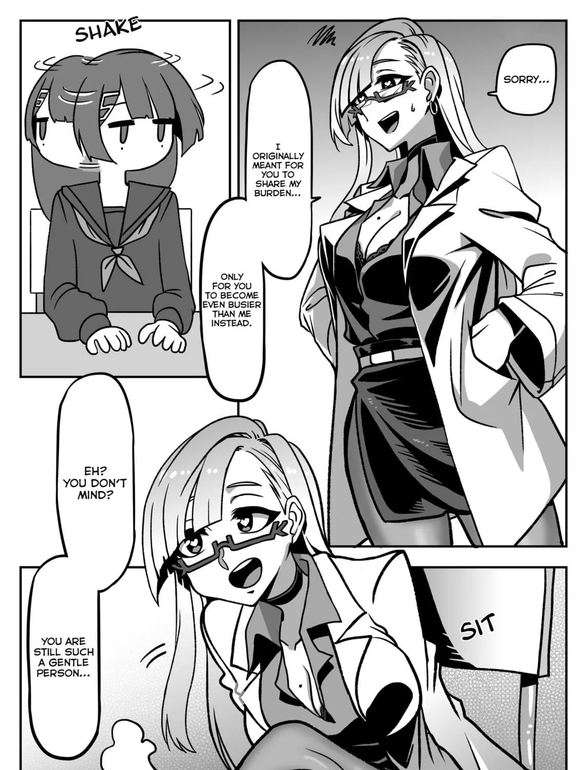Go-senpai's Counselling Session Chapter 8 page 9 - 