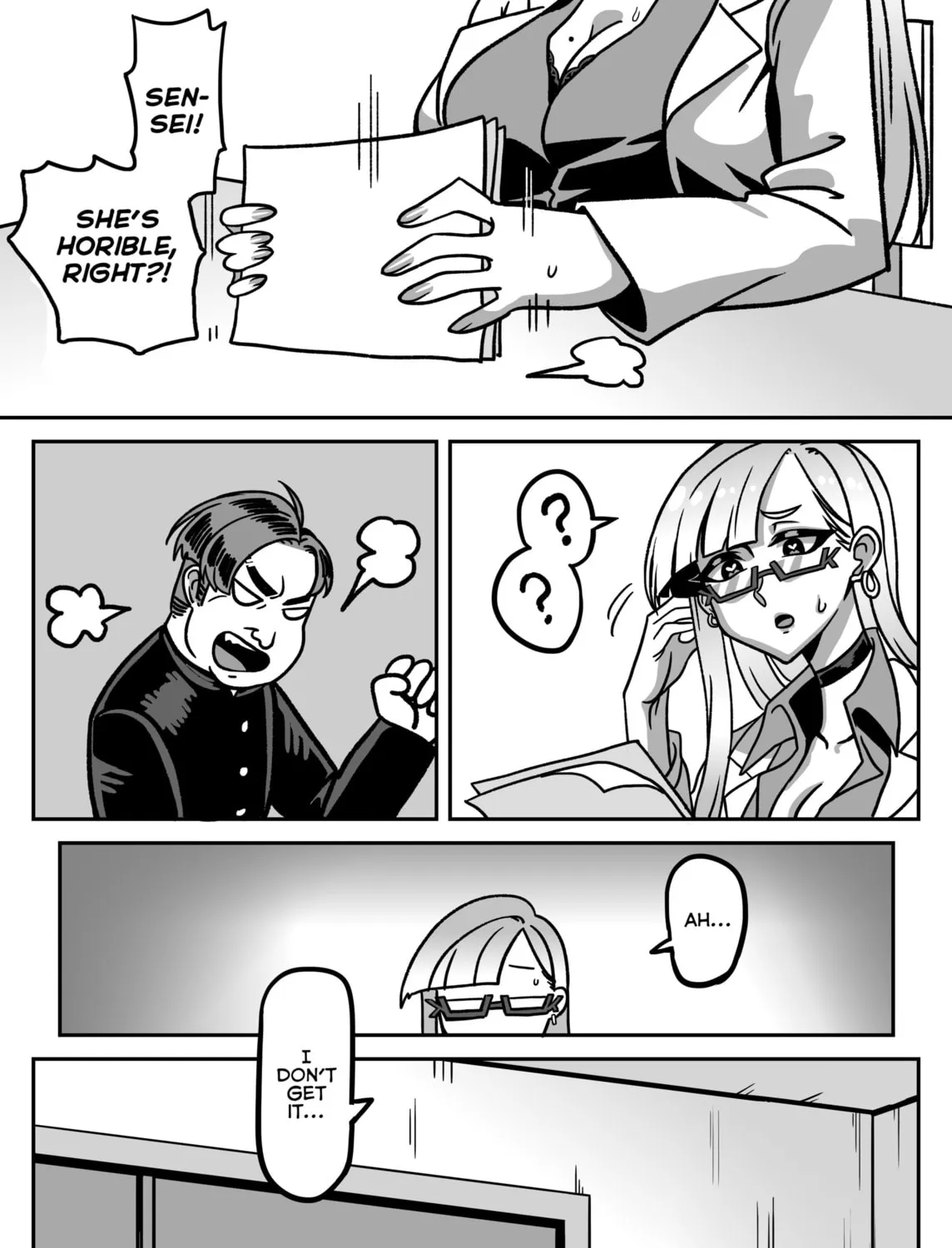 Go-senpai's Counselling Session Chapter 9 page 7 - 