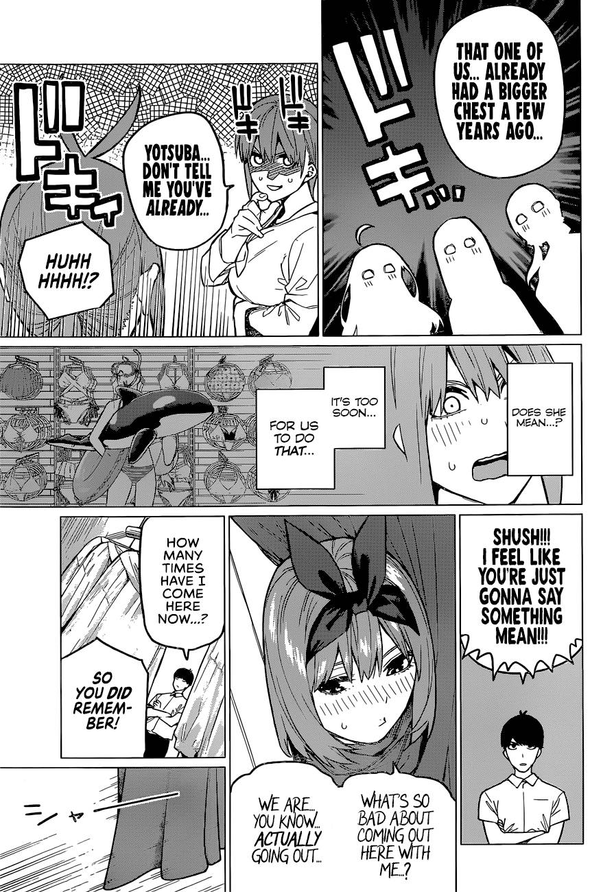 Go-Toubun No Hanayome Chapter 123 page 12 - 