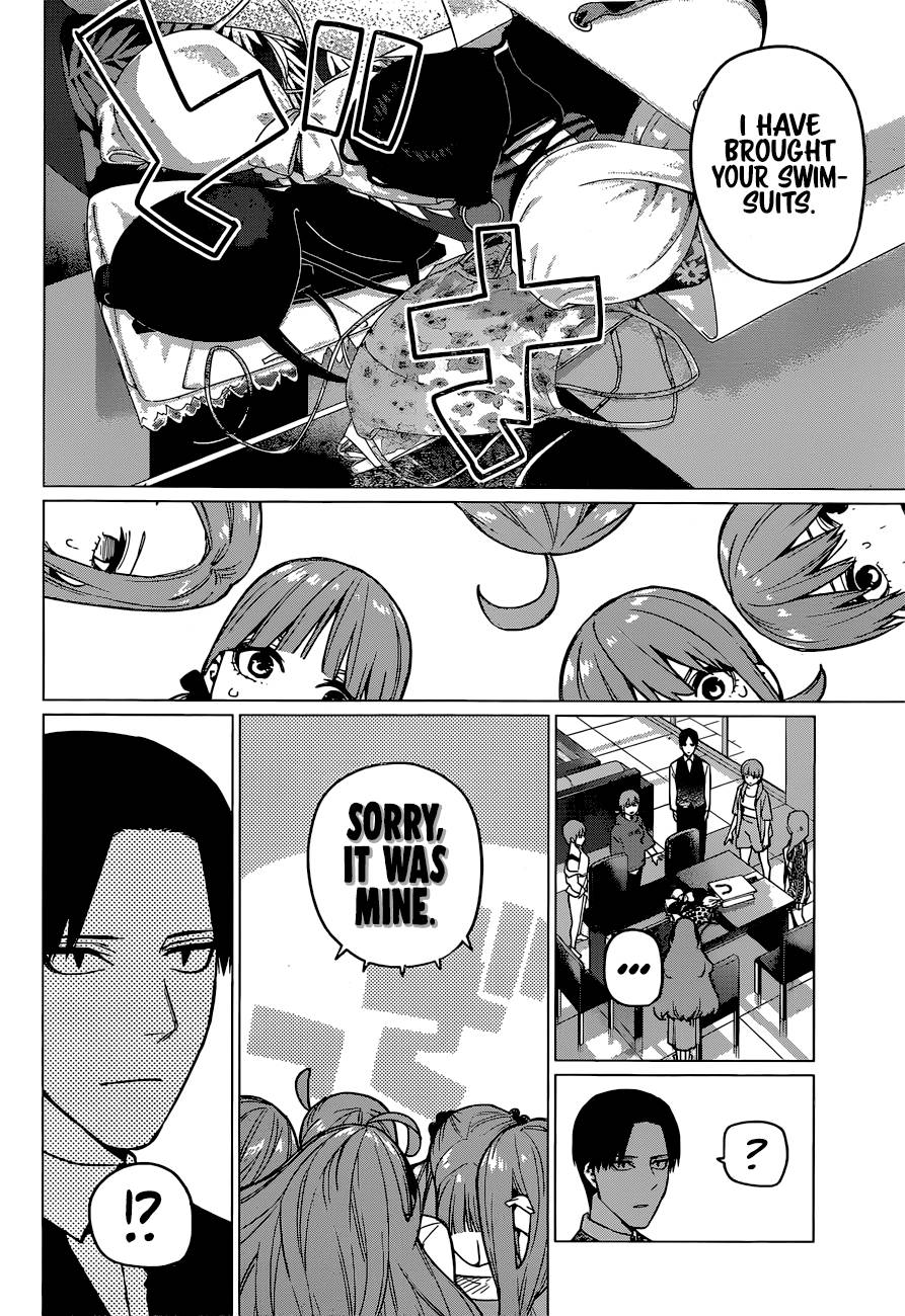 Go-Toubun No Hanayome Chapter 123 page 15 - 