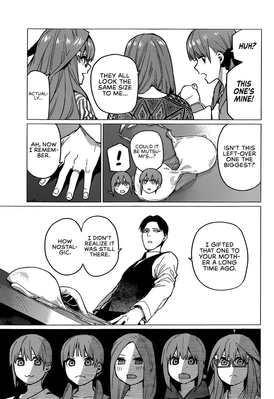 Go-Toubun No Hanayome Chapter 123 page 16 - 